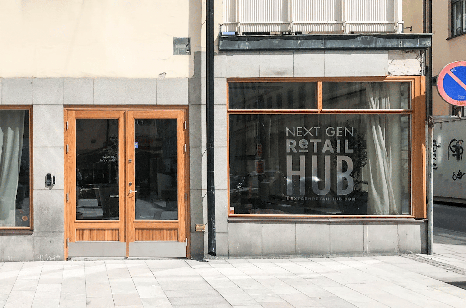Next Gen Retail Hub vid Mariatorget på Södermalm i Stockholm